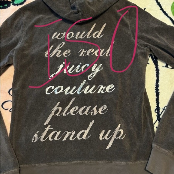 ISO THIS JUICY COUTURE VINTAGE HOODIE DONT buy - Picture 1 of 2